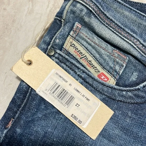 NWT Diesel Lowky Jeans *27/32 - Picture 2 of 12